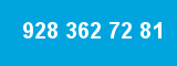 928 362 72 81 928 362 72 81